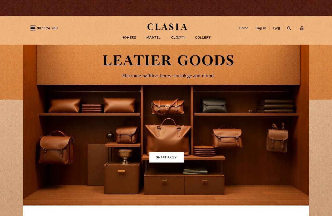 Fashion storefront example